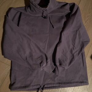 Wilfred Lavender High-Neck Hoodie